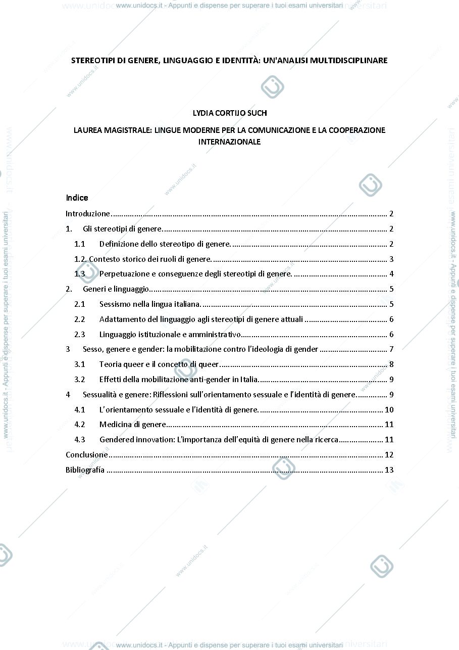 Anteprima pagina 1 — Appunti