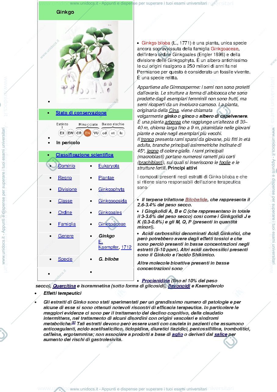 Anteprima pagina 2 — Biologia VEGETALE CON ELEMENTI DI BOTANICA FARMACEUTICA  (SOLO SCHEMI PIANTE)