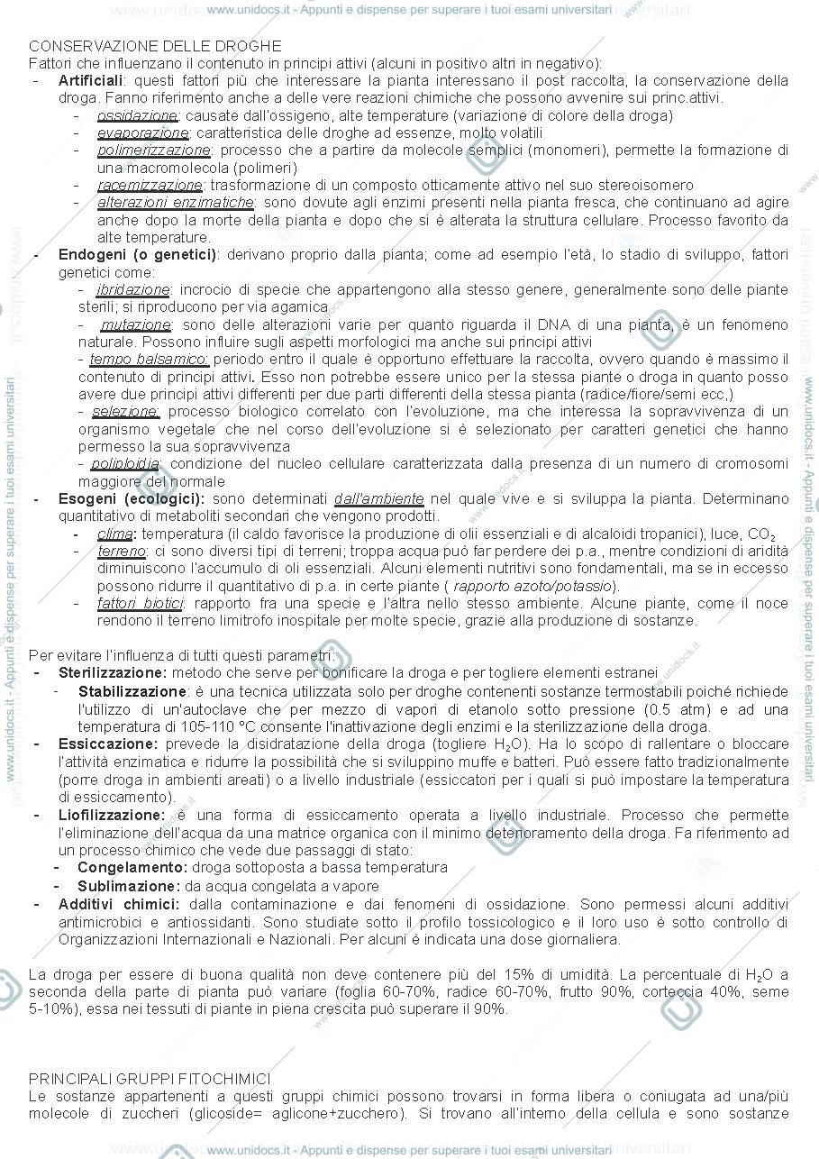 Anteprima pagina 3 — Farmacognosia