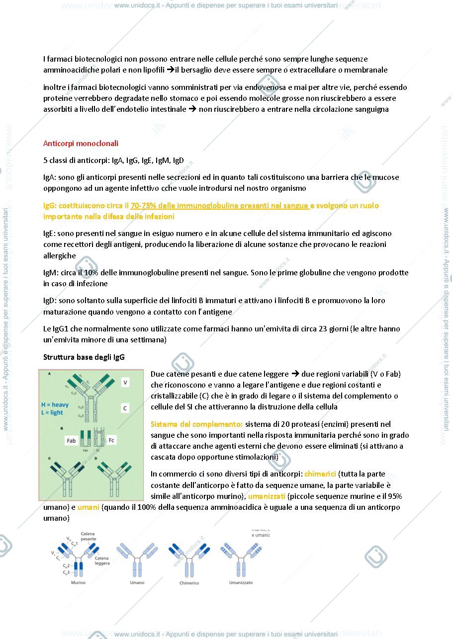 Anteprima pagina 2 — farmacologia 2 terza parte