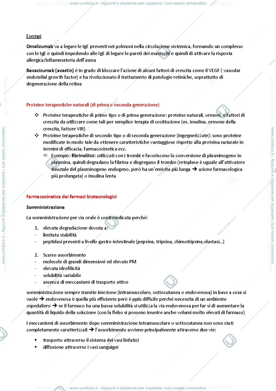 Anteprima pagina 3 — farmacologia 2 terza parte