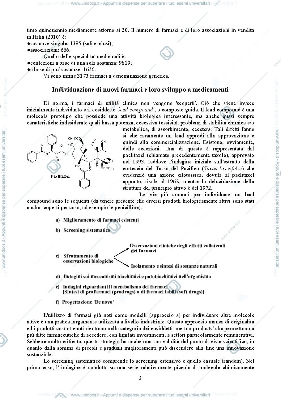 Anteprima pagina 3 — Farmacologia generale