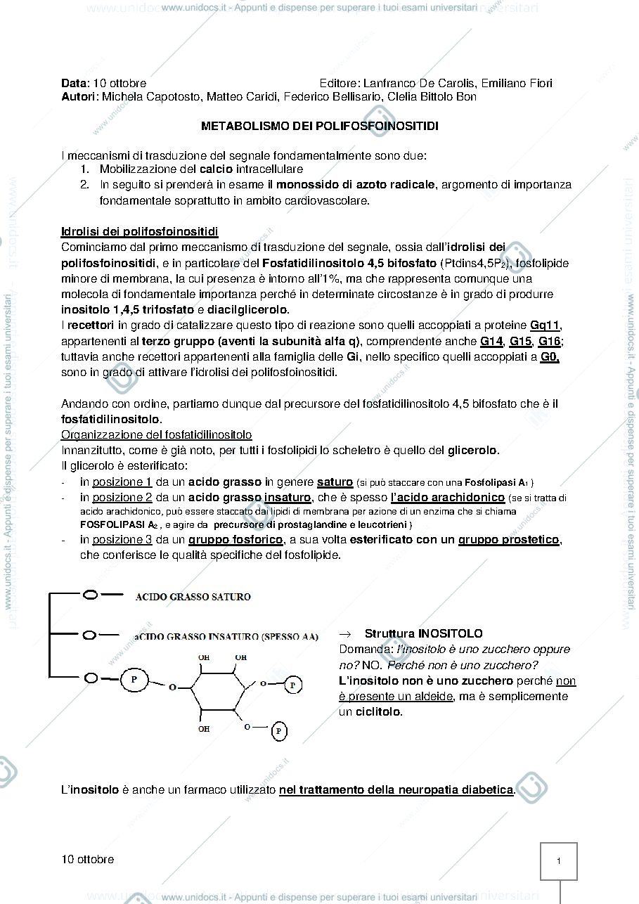Anteprima pagina 1 — Farmacologia 2