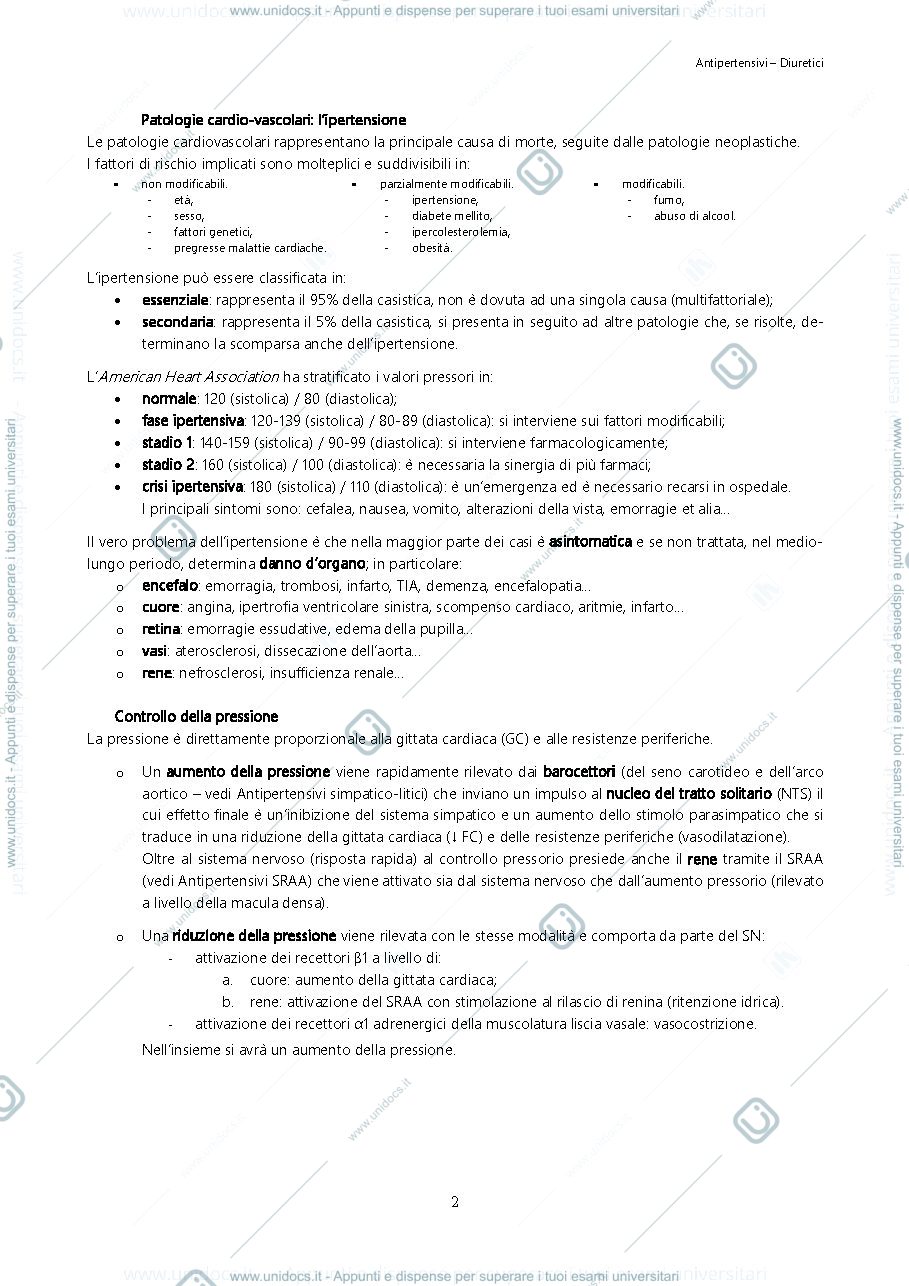 Anteprima pagina 2 — Farmacologia 