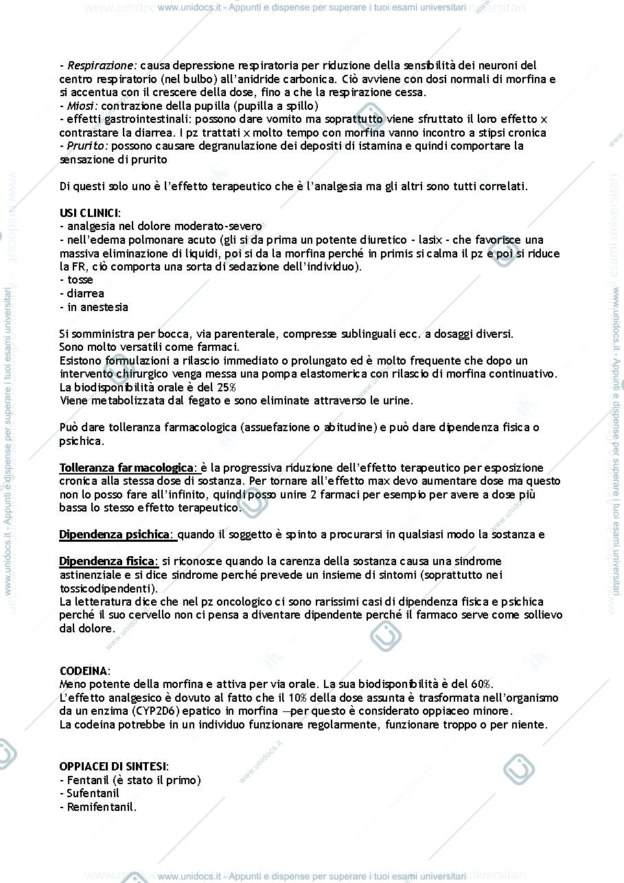 Anteprima pagina 3 — FARMACOLOGIA II ANNO INFERMIERISTICA