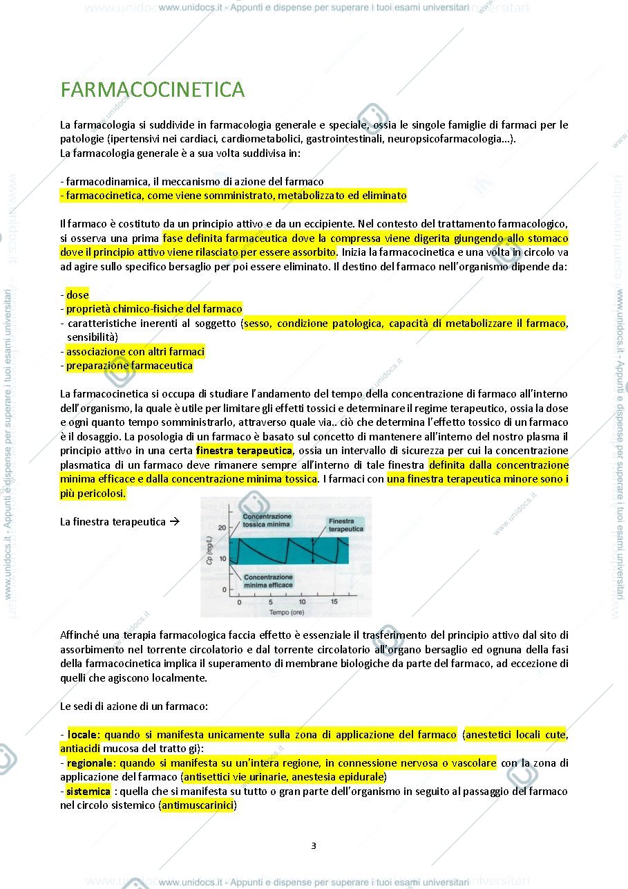 Anteprima pagina 3 — Farmacologia