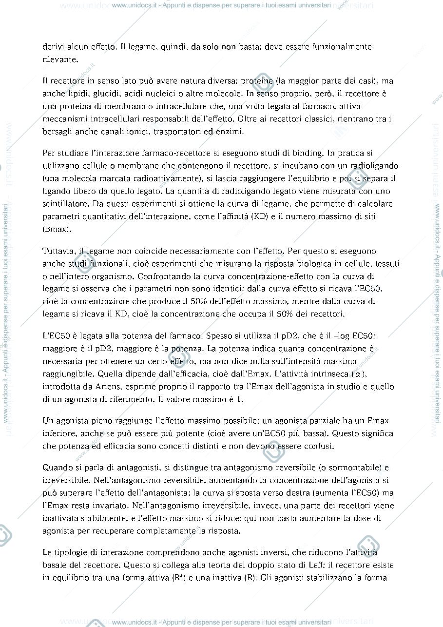 Anteprima pagina 2 — Farmacologia 1