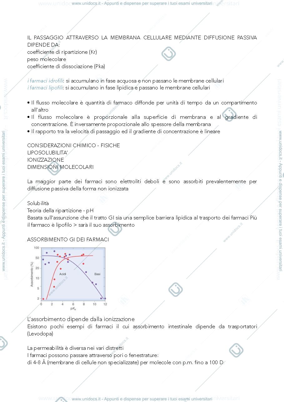 Anteprima pagina 3 — FARMACOLOGIA GENERALE 