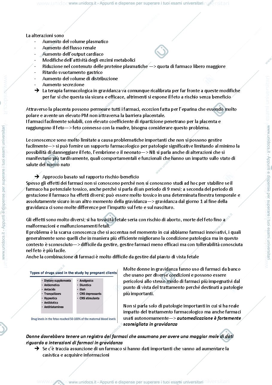 Anteprima pagina 2 — Farmaci in gravidanza