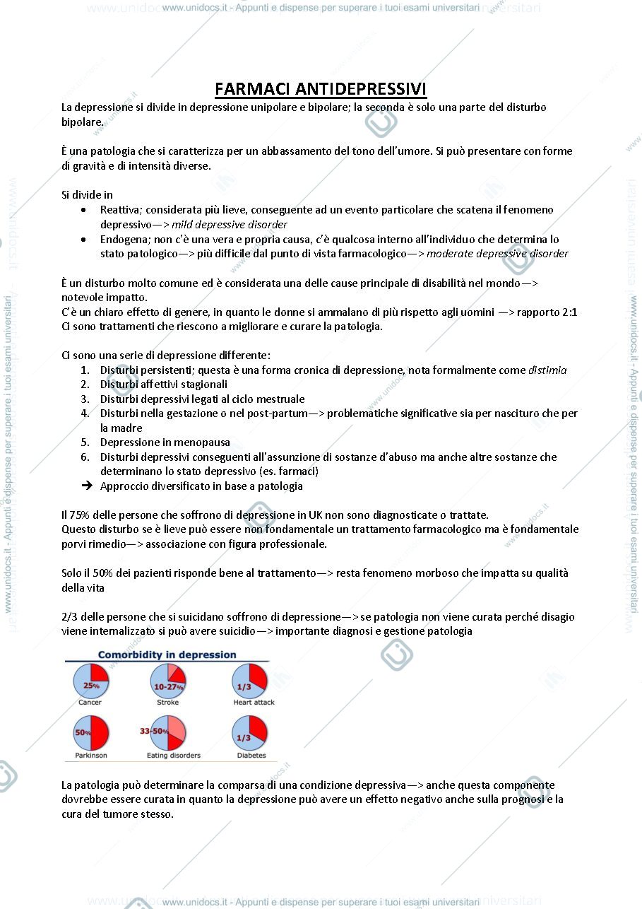 Anteprima pagina 1 — farmacologia