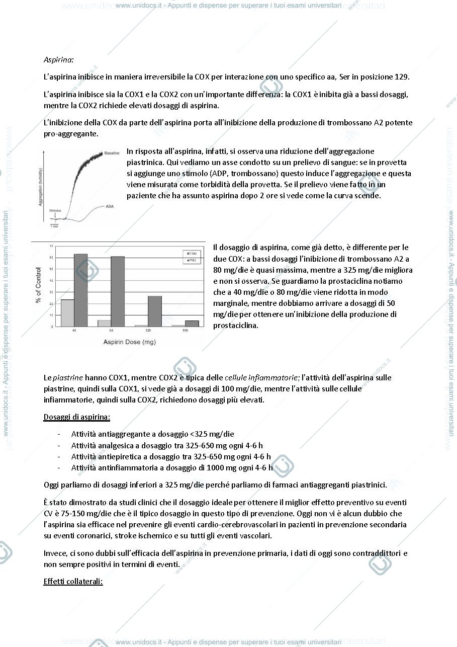 Anteprima pagina 2 — antiaggreganti piastrinici