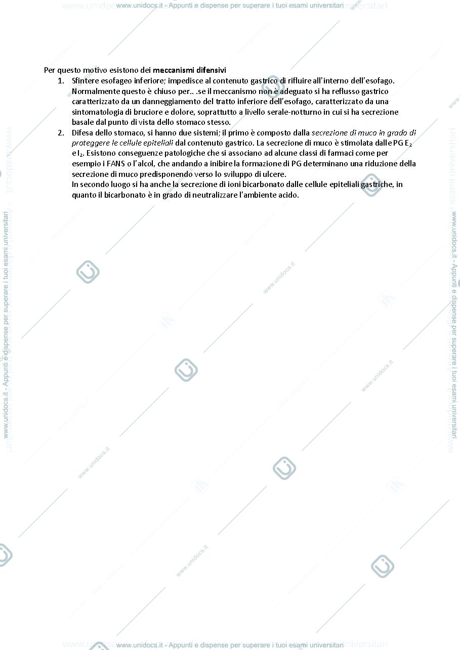Anteprima pagina 2 — Sistema gastrointestinale