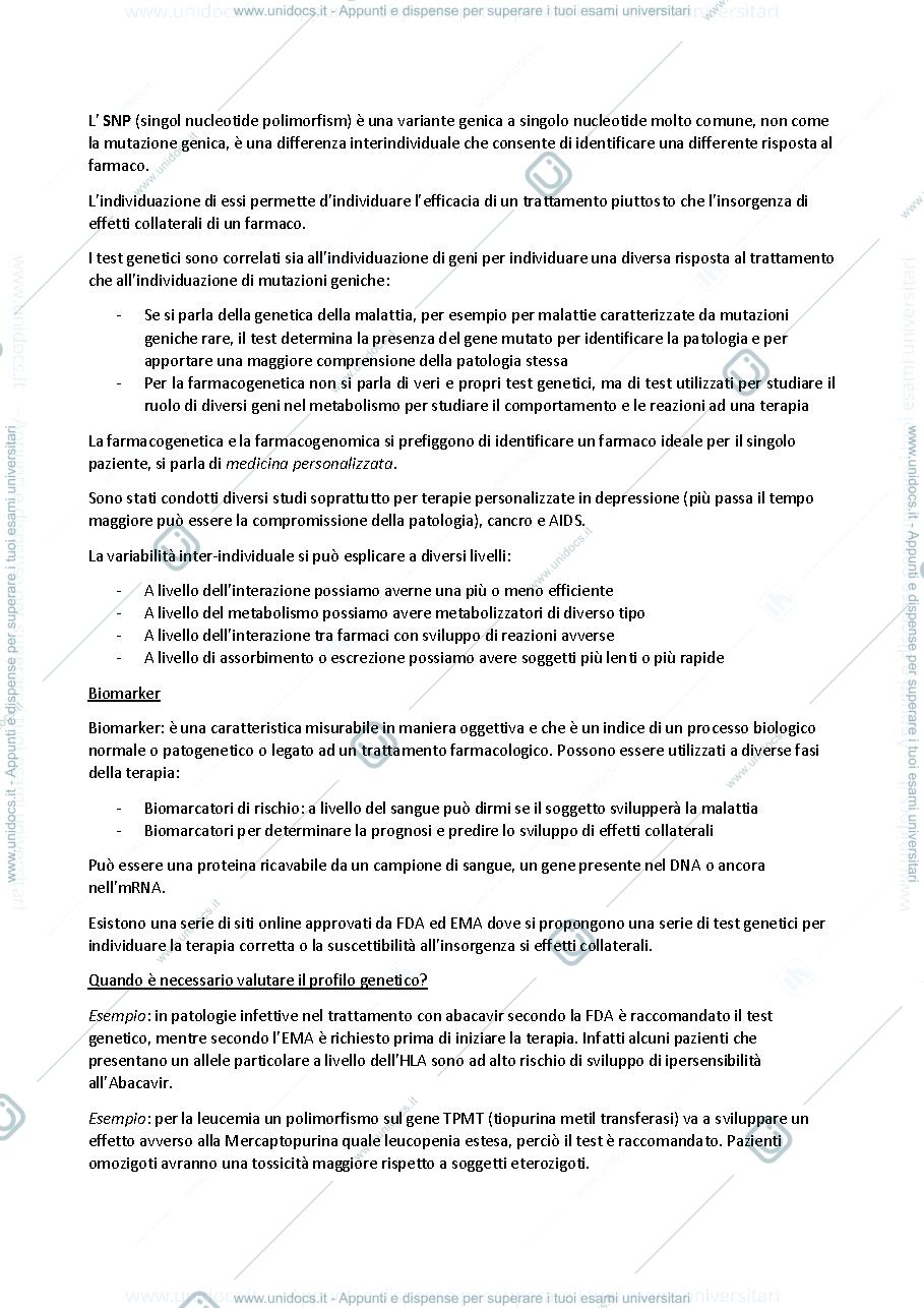 Anteprima pagina 2 — Farmacogenetica