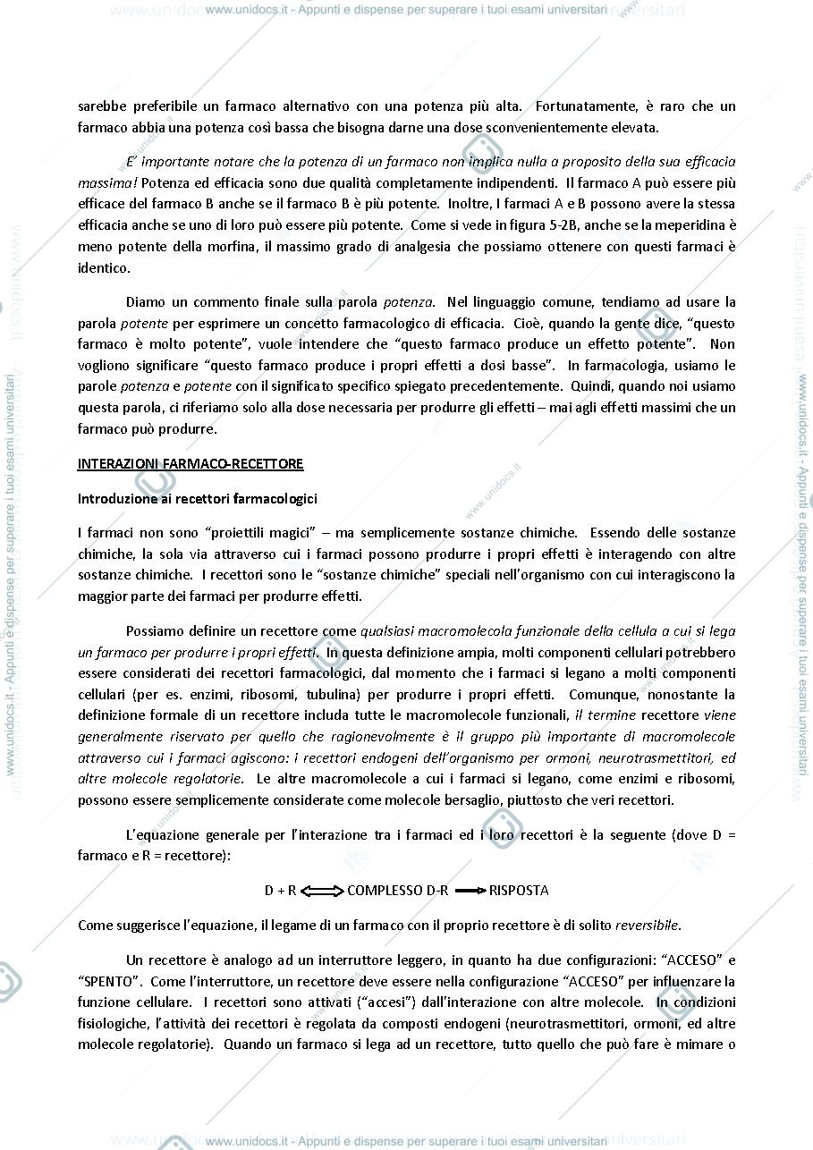 Anteprima pagina 3 — farmacodinamica