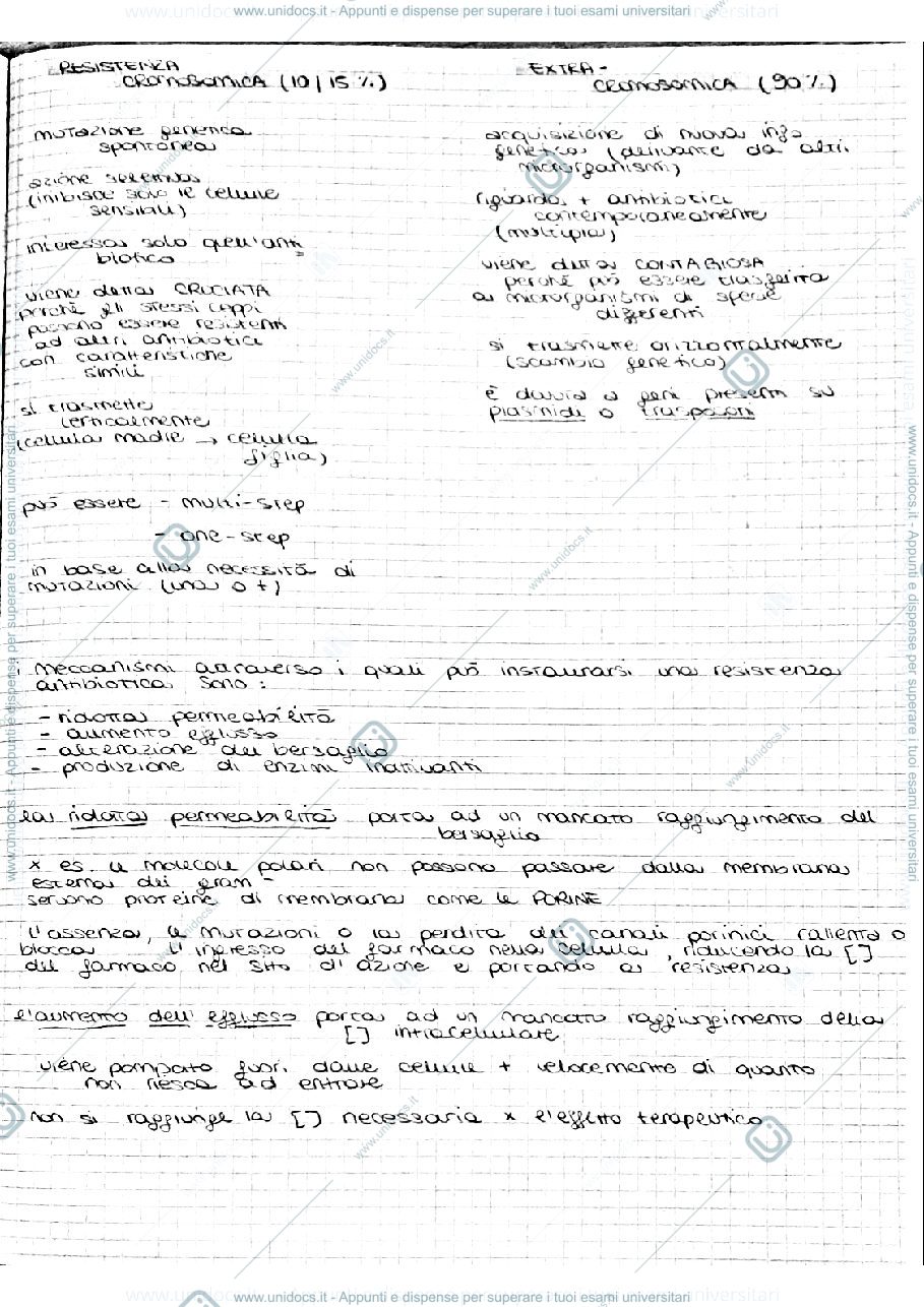 Anteprima pagina 3 — Farmacologia 2 prima parte