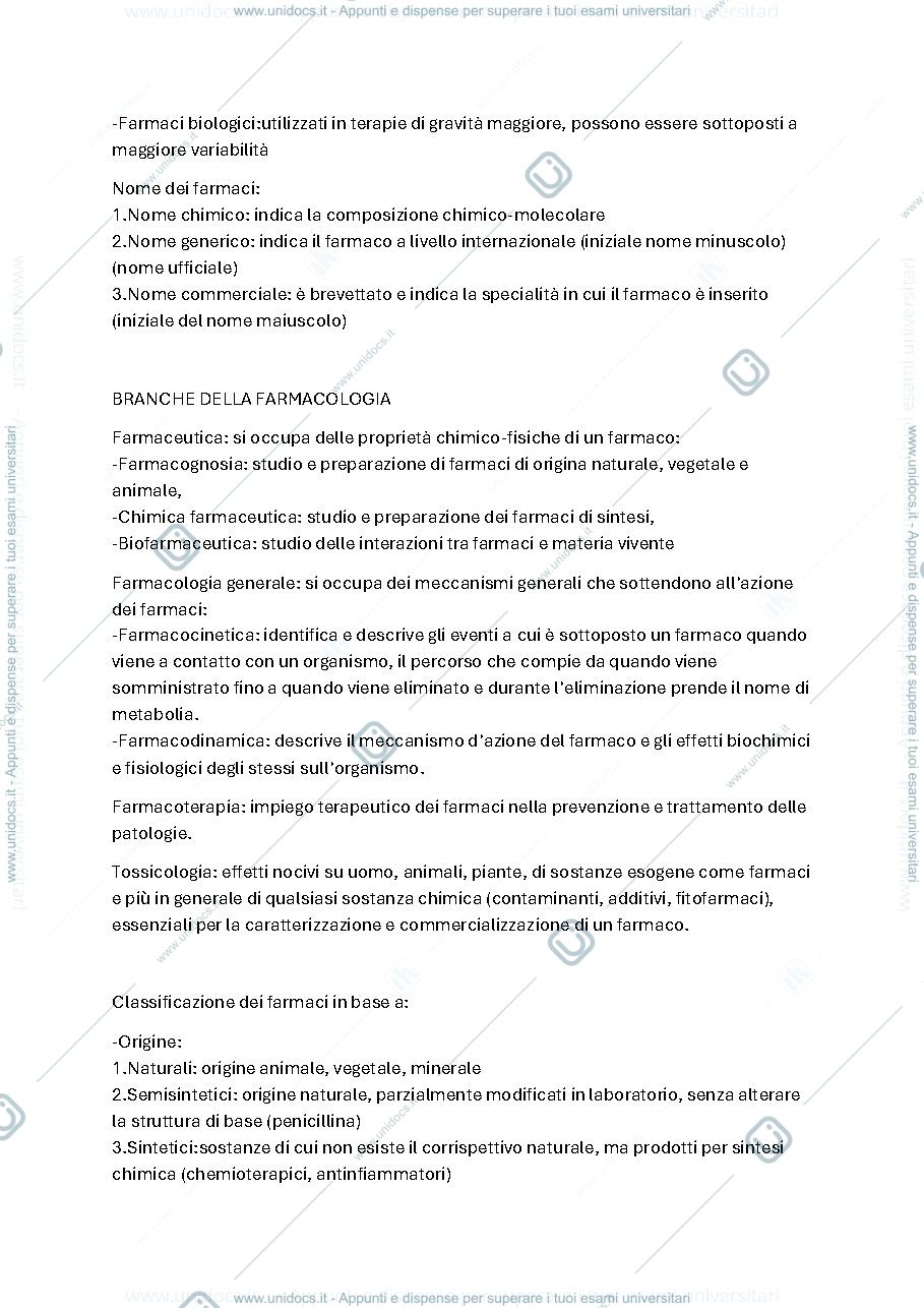 Anteprima pagina 3 — Farmacologia