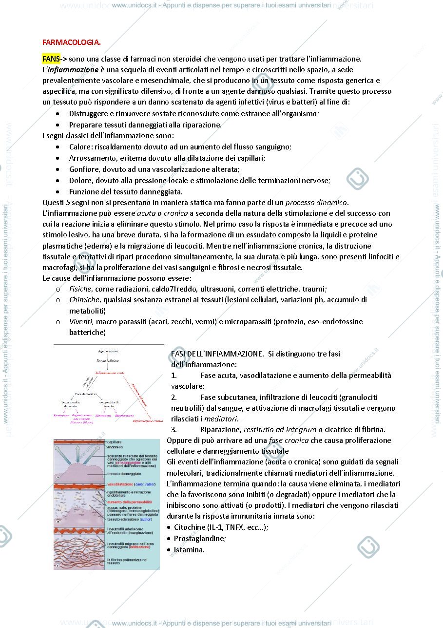 Anteprima pagina 1 — farmacologia 