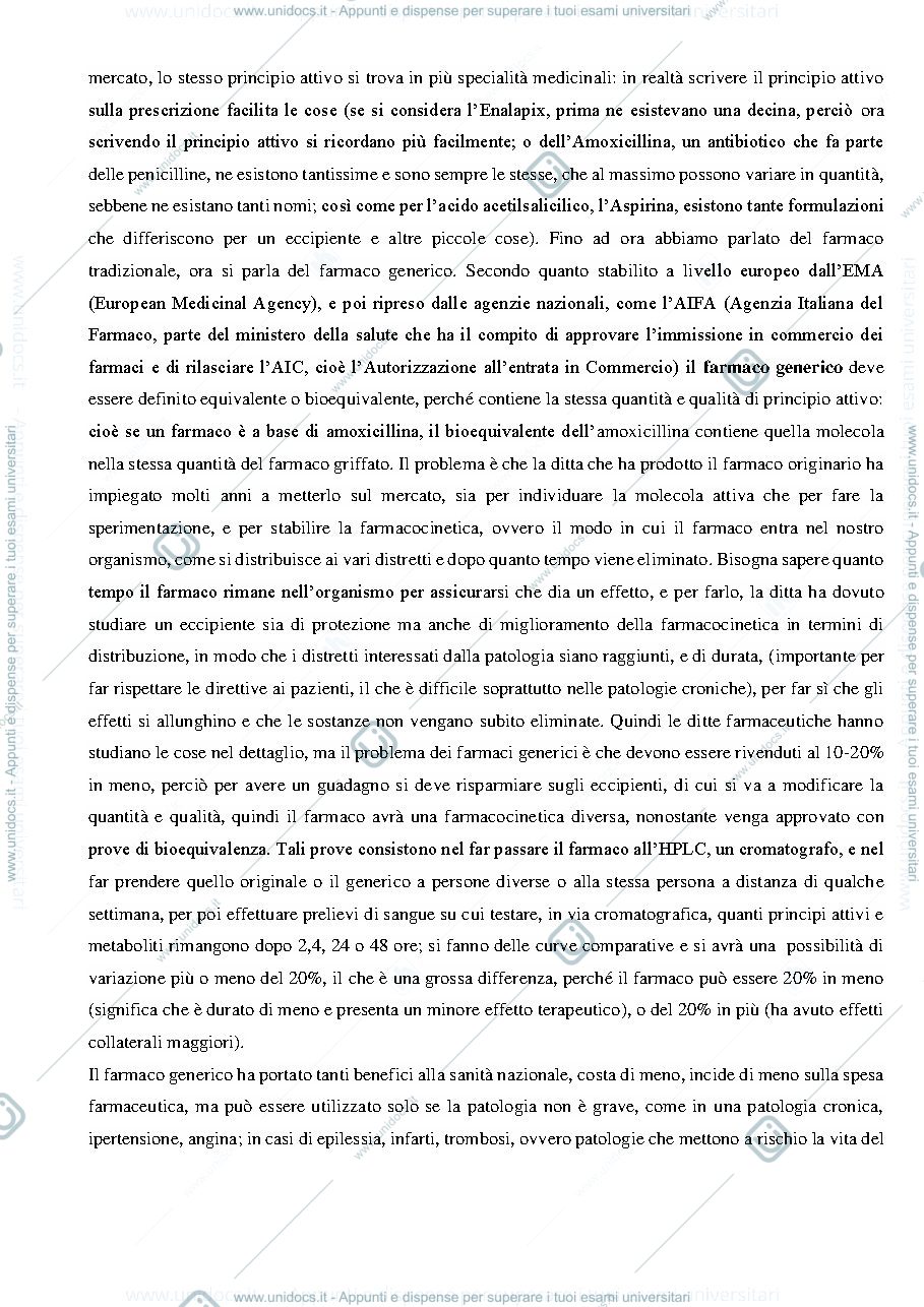 Anteprima pagina 5 — Farmacologia
