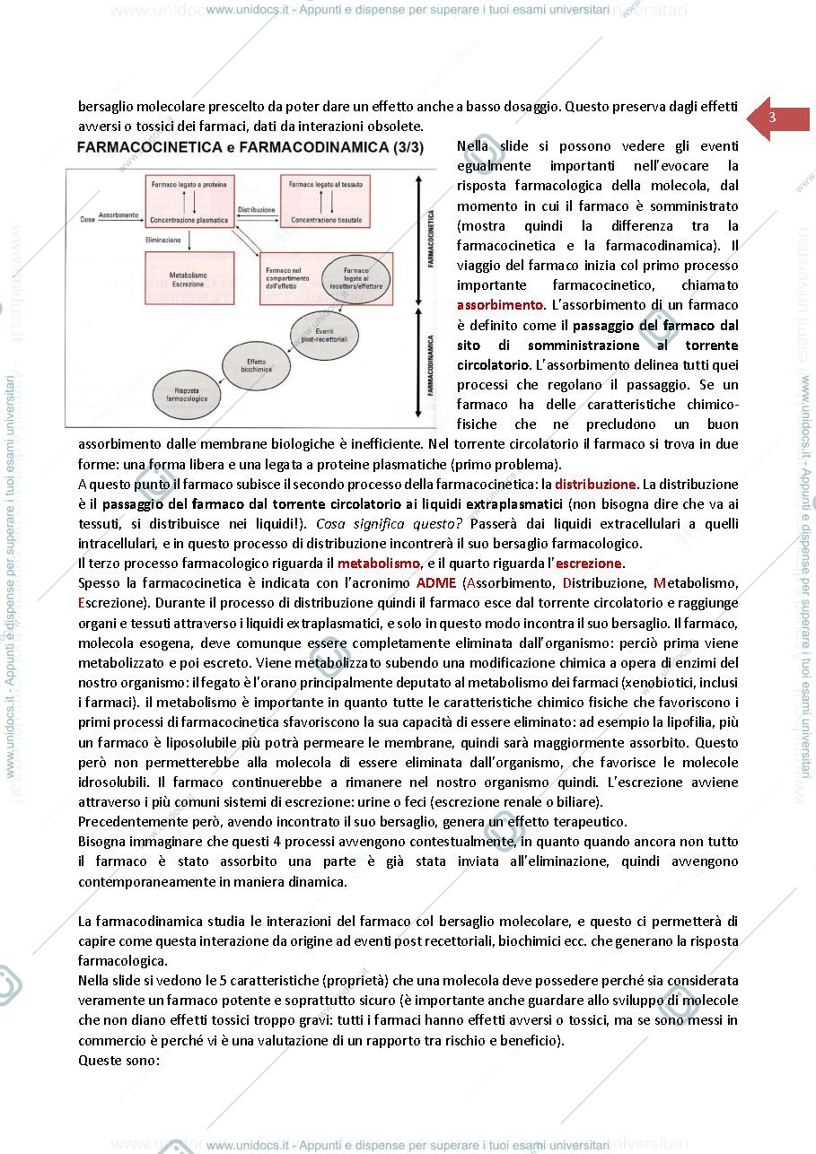 Anteprima pagina 4 — Dispensa Farmacologia