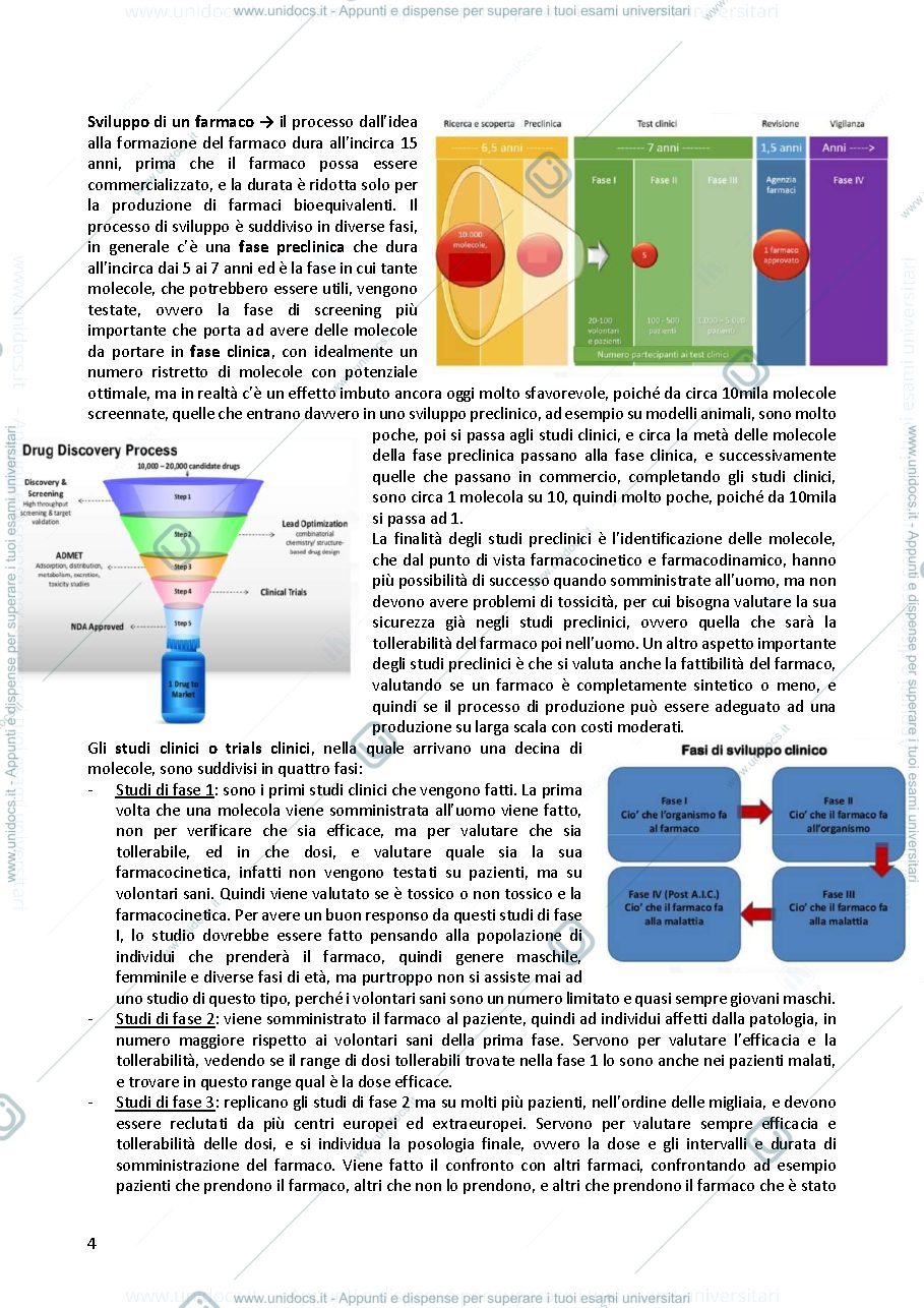 Anteprima pagina 4 — Farmacologia 
