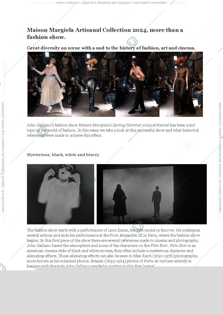 Anteprima pagina 1 — Maison Margiela Artisanal Collection 2024