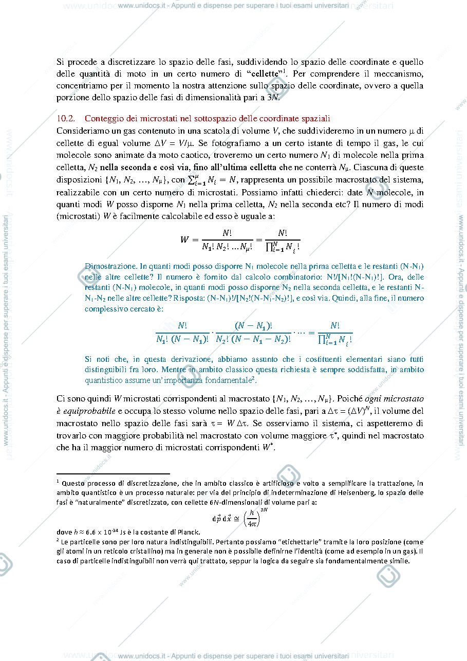 Anteprima pagina 2 — 10_Cenni di termodinamica statistica