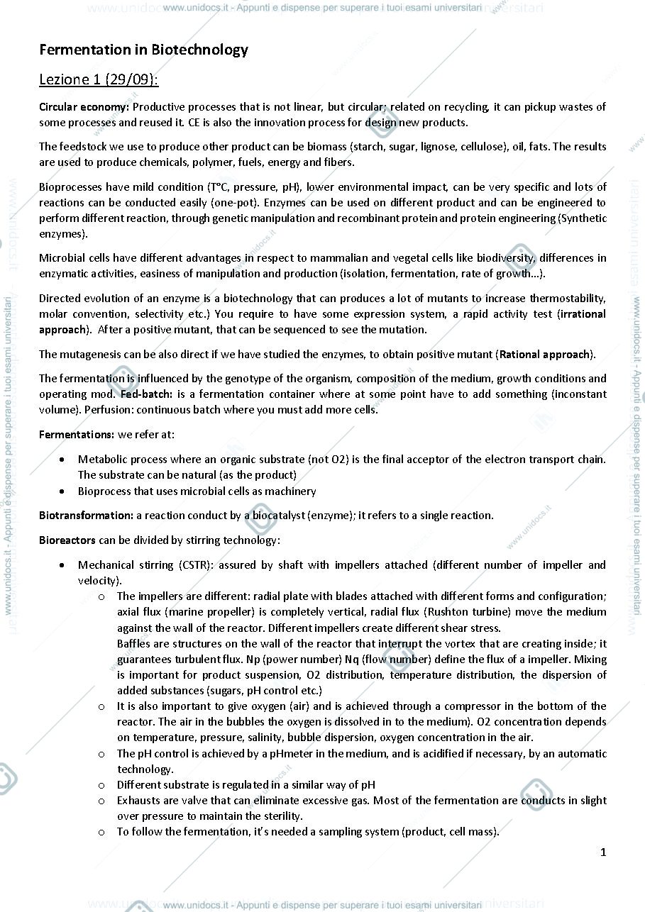 Anteprima pagina 1 — Appunti lezioni da remoto