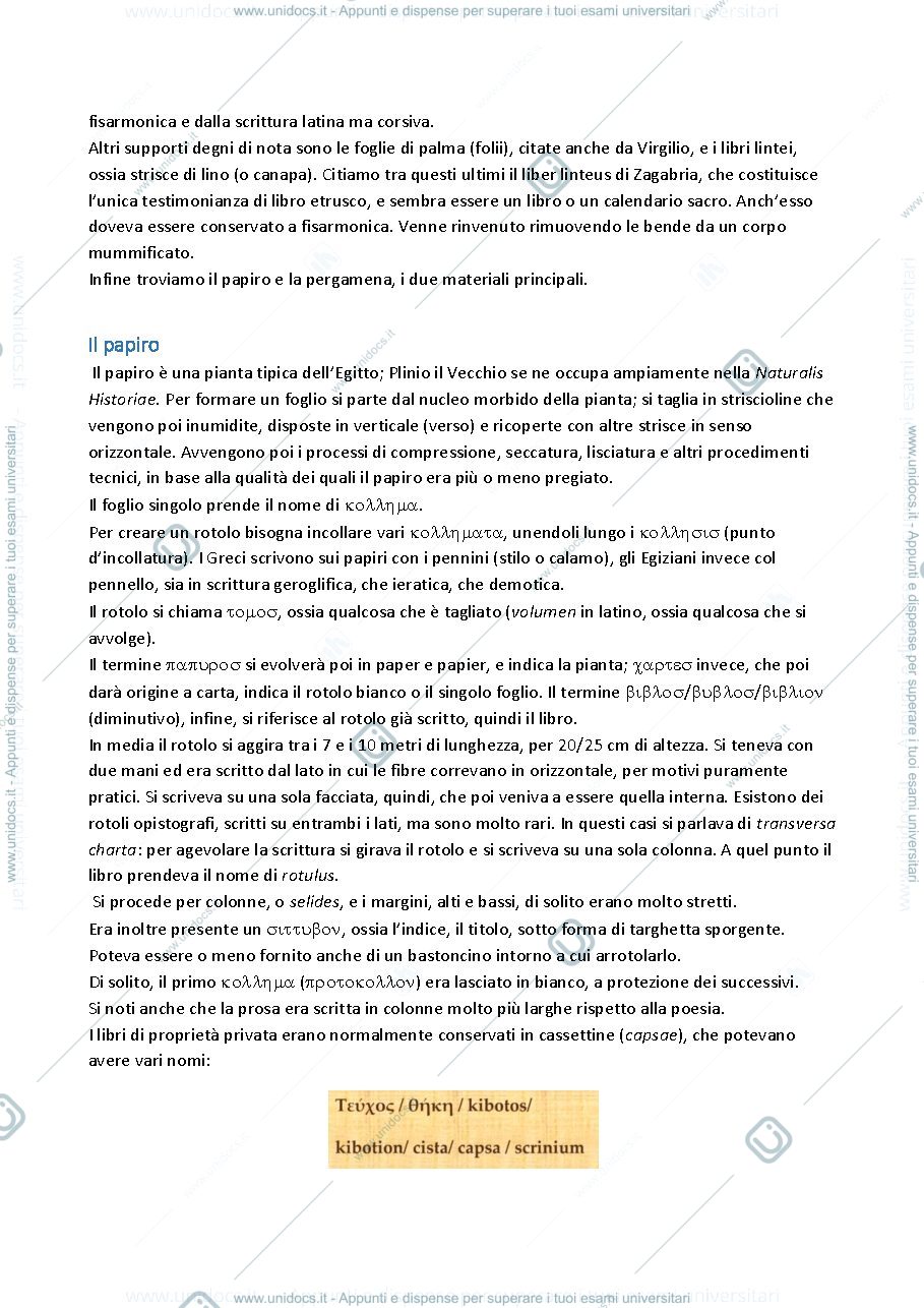 Anteprima pagina 3 — Appunti completi di filologia