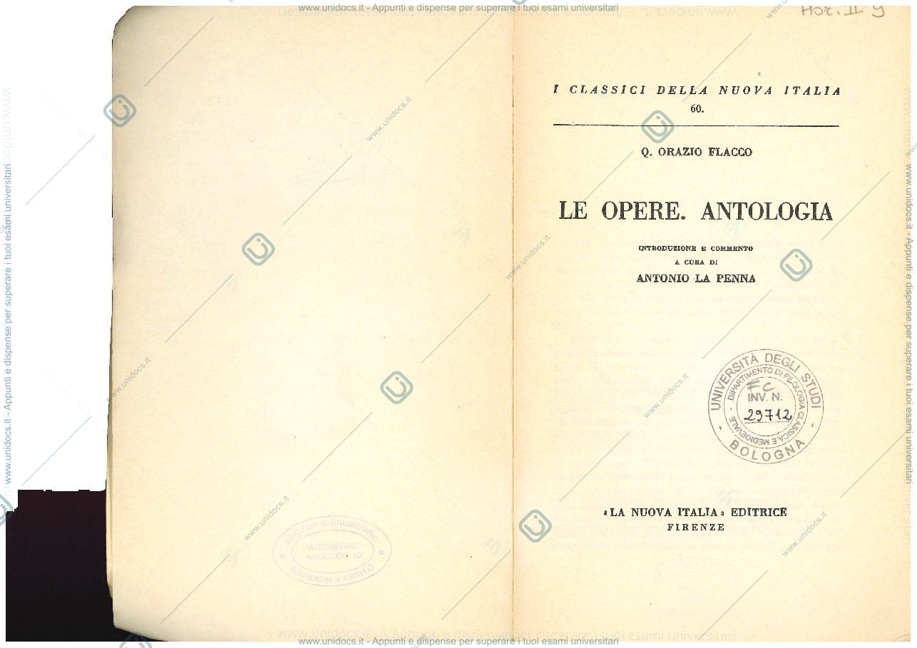 Anteprima pagina 1 — Orazio_Satire_LaPenna