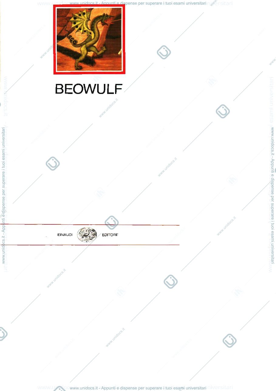 Anteprima pagina 1 — Beowulf