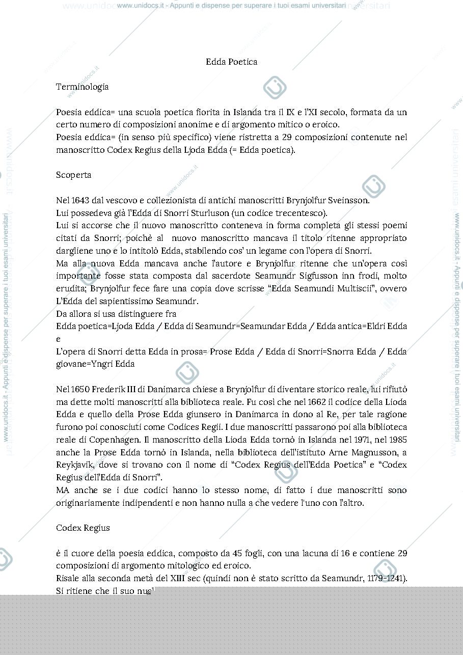 Anteprima pagina 1 — Edda Poetica