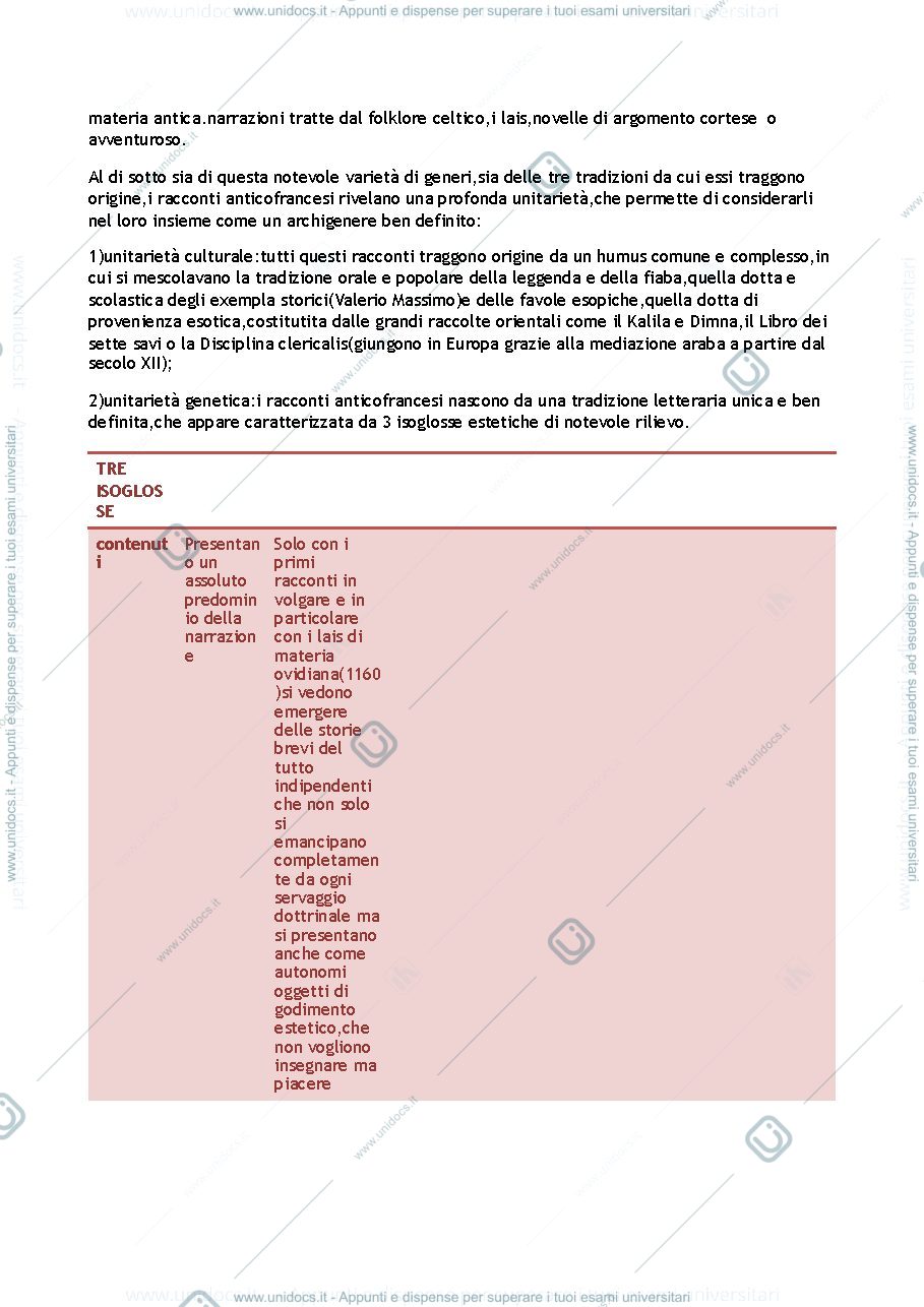 Anteprima pagina 2 — Letteratura francese medievale
