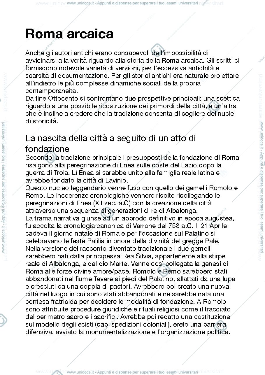 Anteprima pagina 1 —  "La città e l'impero"