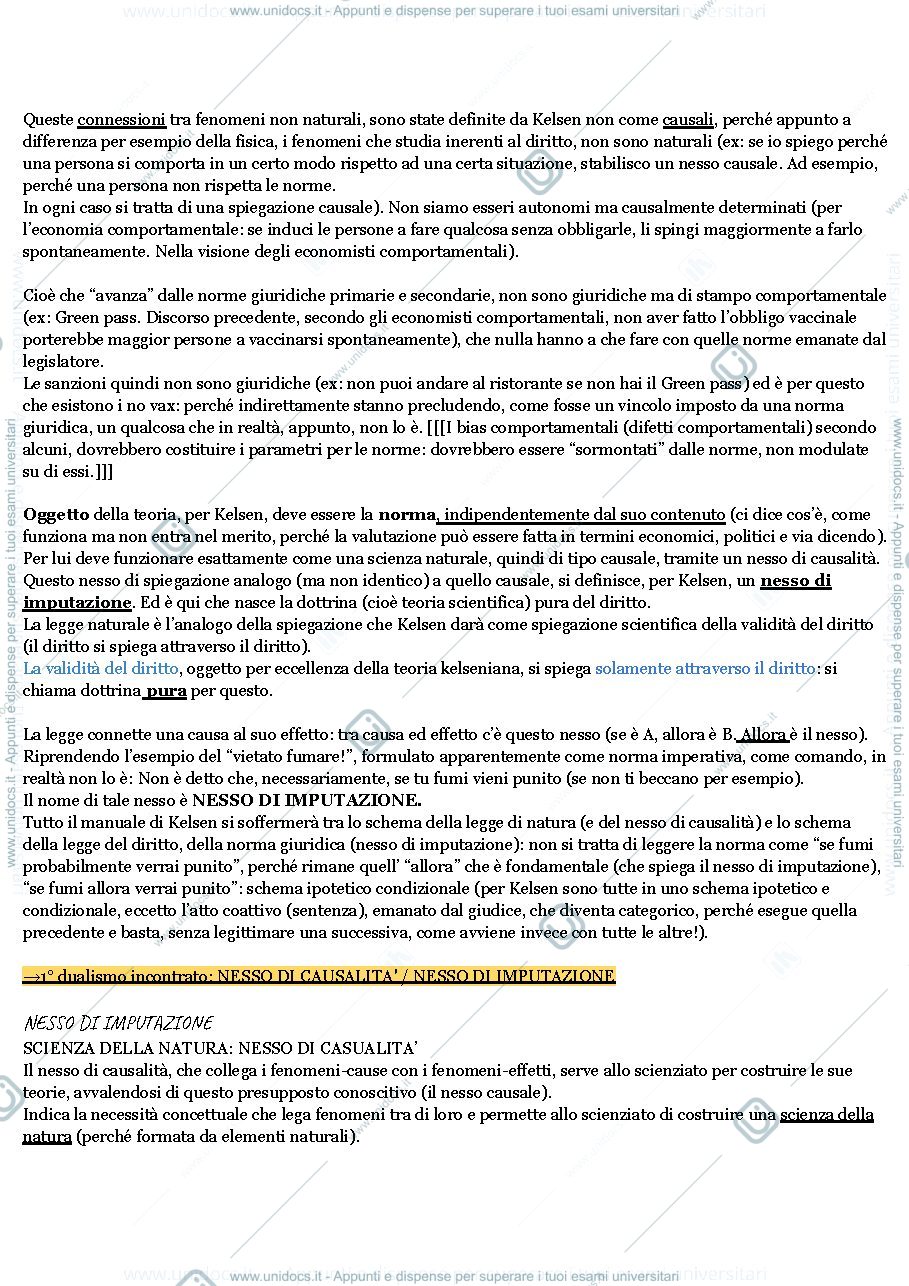 Anteprima pagina 2 — LA DOTTRINA PURA  DEL DIRITTO - HANS KELSEN 