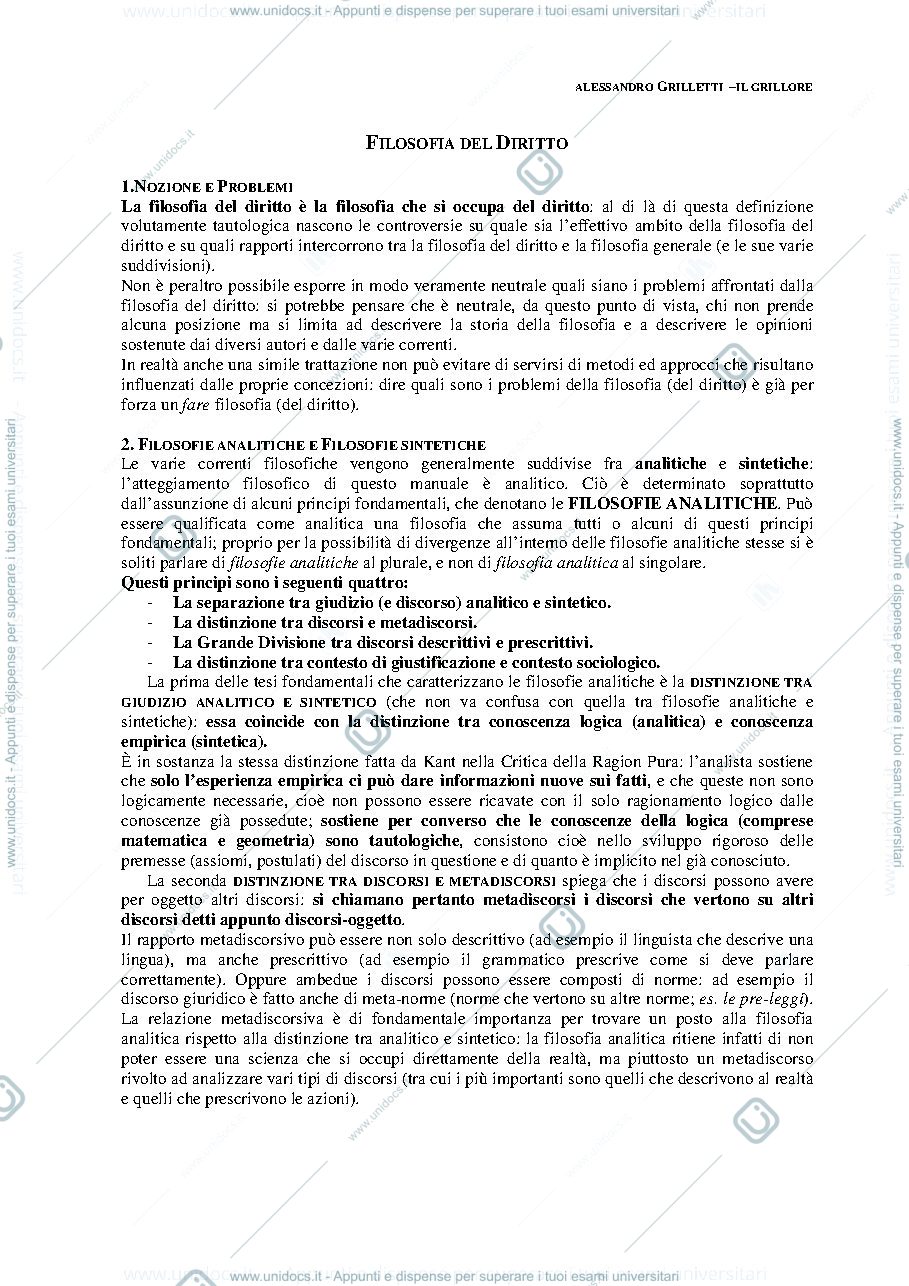 Anteprima pagina 1 — Filosofia