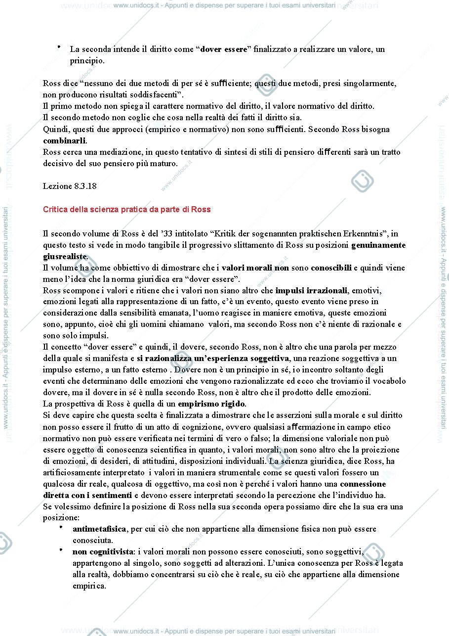 Anteprima pagina 4 — appunti di filosofia del diritto 