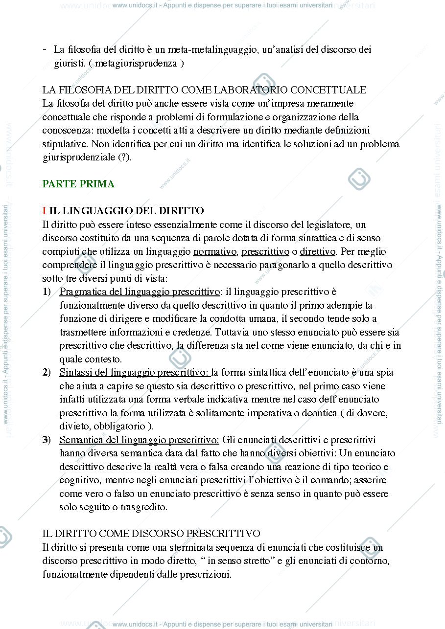 Anteprima pagina 2 — Filosofia del diritto dispense