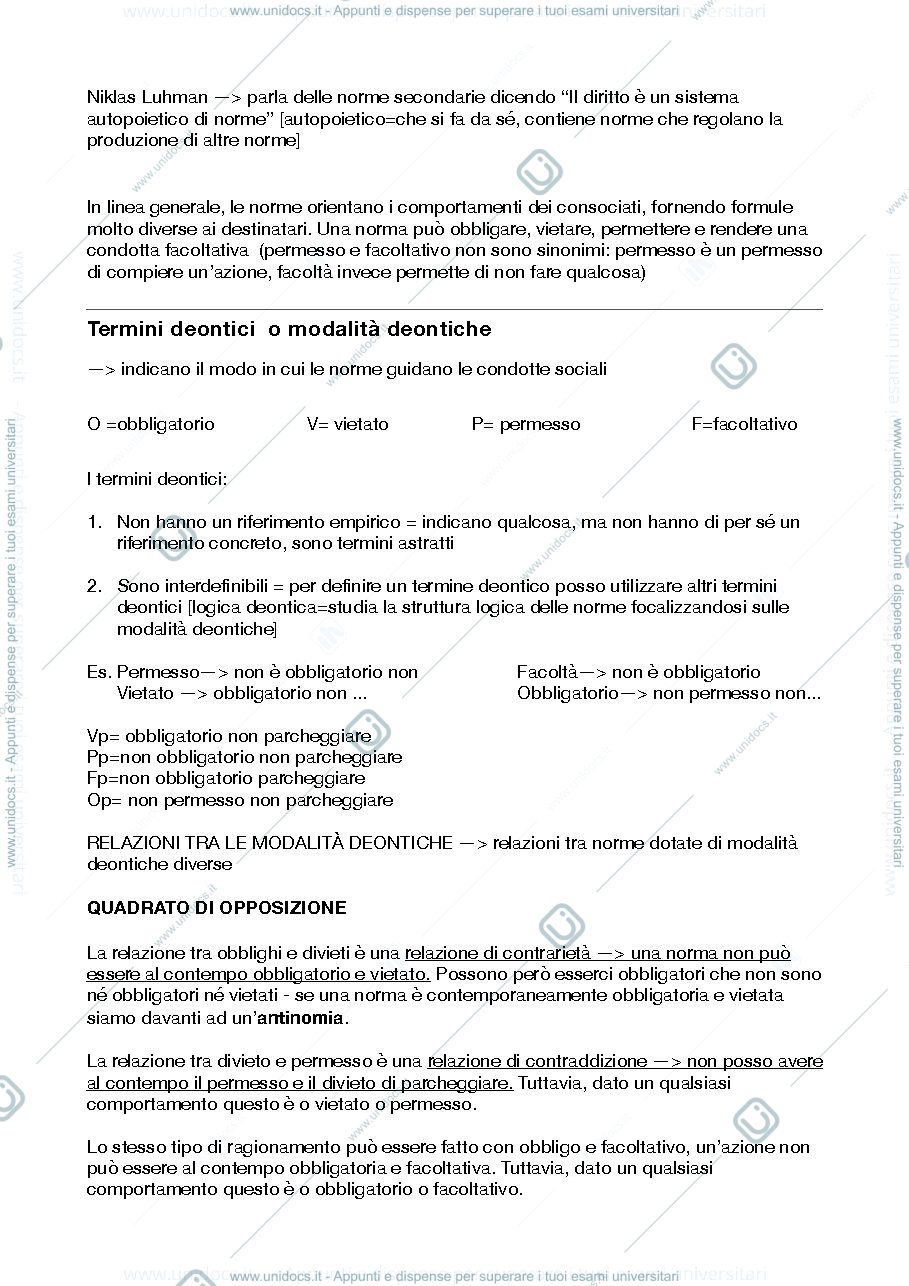 Anteprima pagina 4 — Appunti di filosofia del diritto 