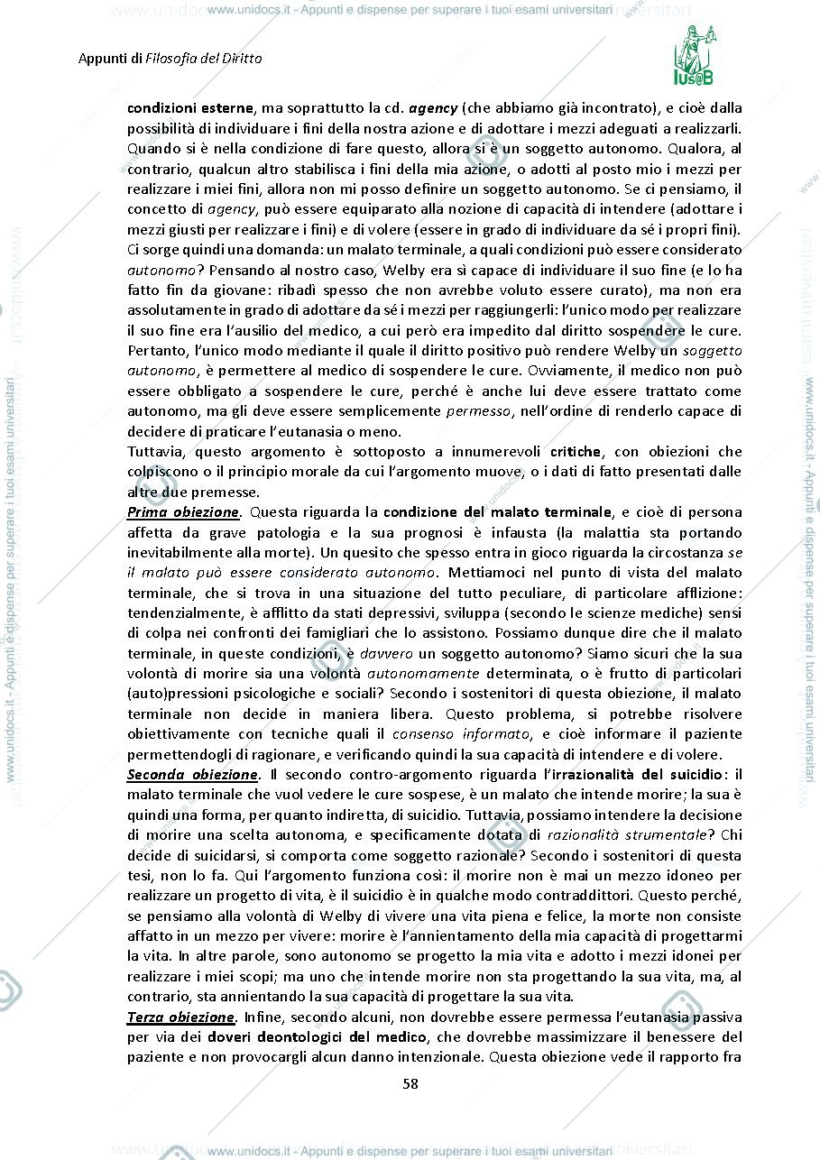 Anteprima pagina 3 — filosofia del diritti II parte