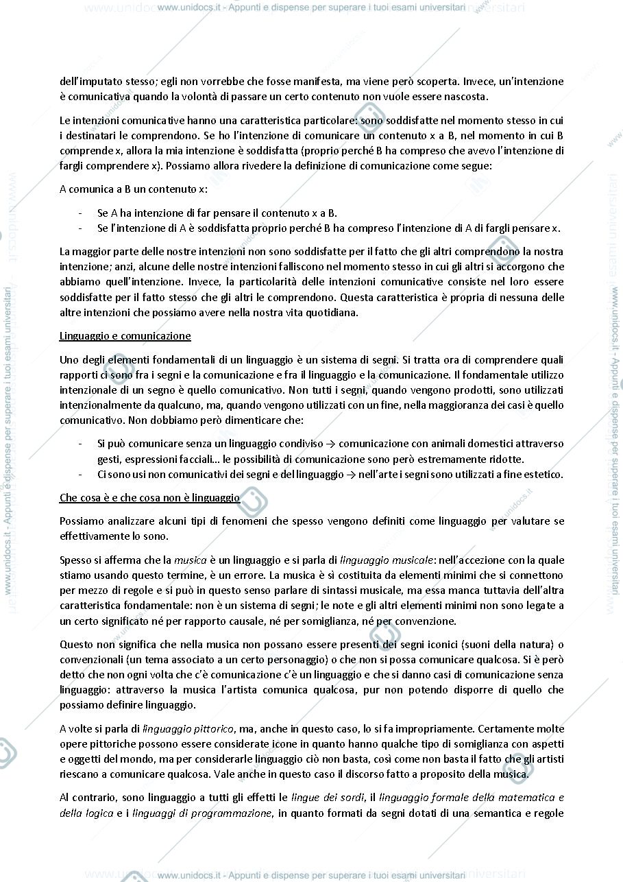 Anteprima pagina 3 — Filosofia del linguaggio - Frigerio