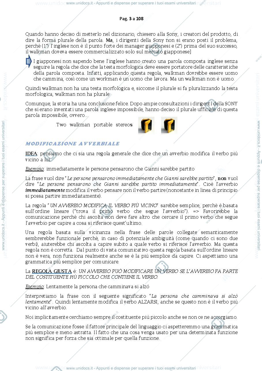 Anteprima pagina 3 — Filosofia del linguaggio-secondo modulo