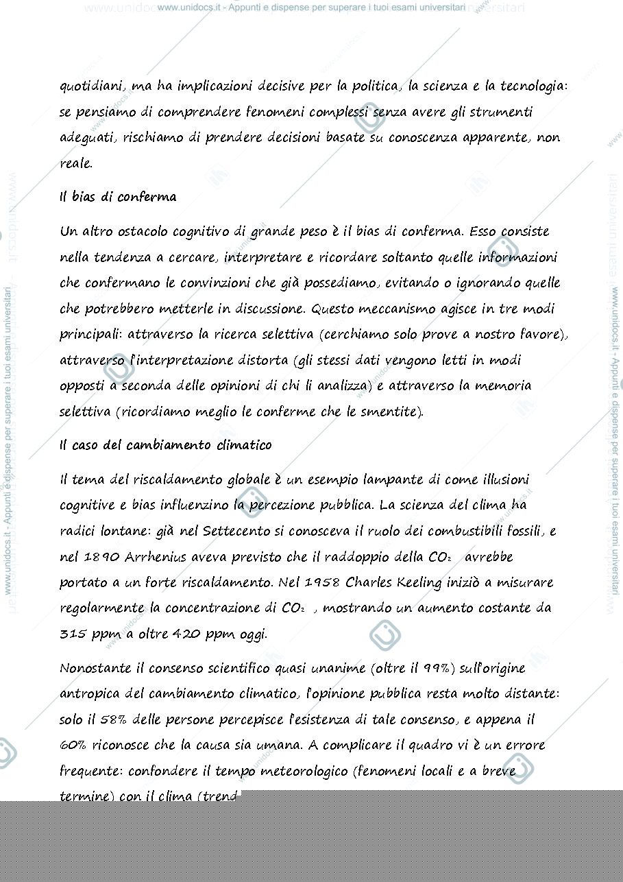 Anteprima pagina 2 — Appunti prime 2 lezioni di "introduzione al metodo scientifico"