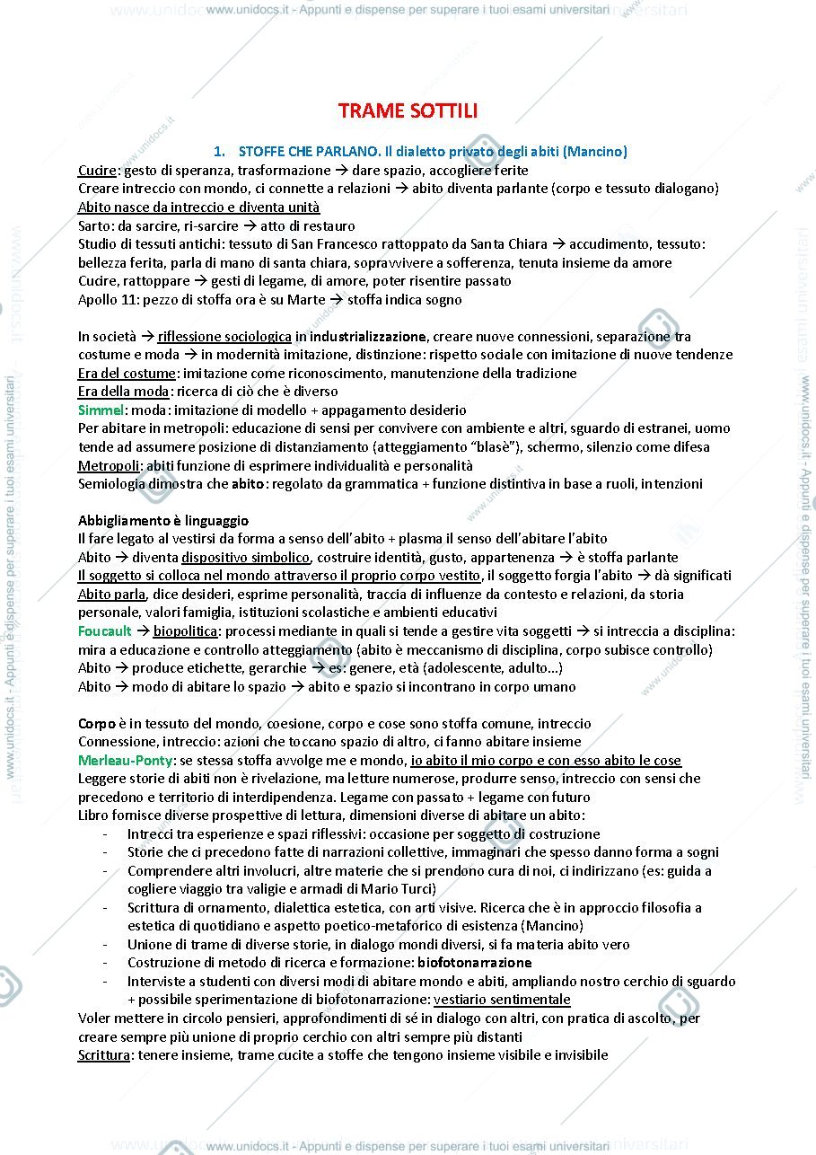 Anteprima pagina 1 — Trame sottili, Emanuela Mancino