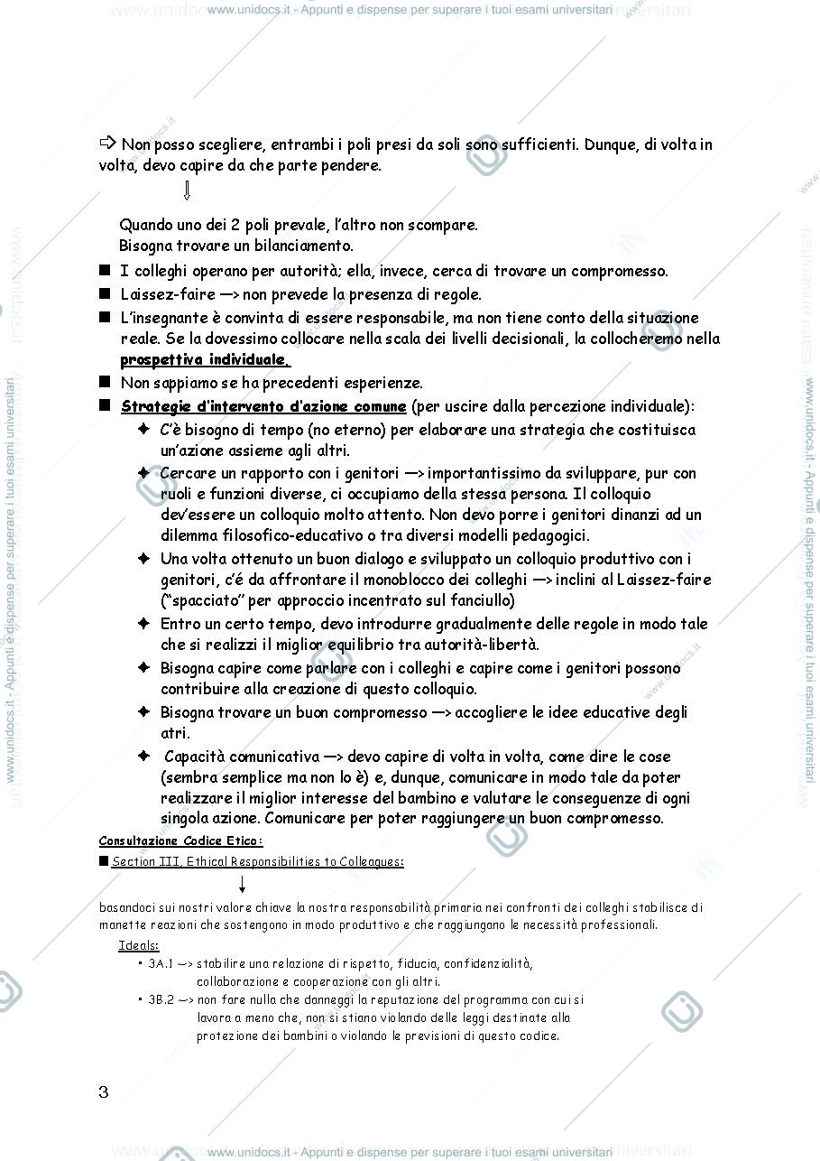 Anteprima pagina 3 — appunti di filosofia dell'educazione parte 3 