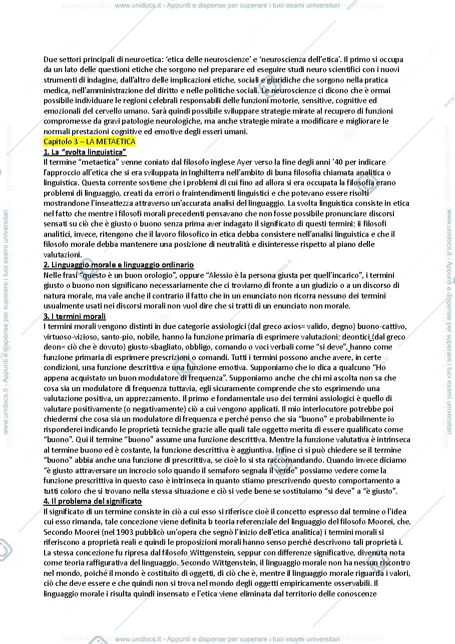 Anteprima pagina 3 — Filosofia Morale - Manuale di Demetrio Neri