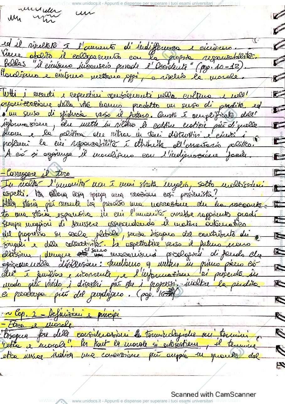Anteprima pagina 2 — Riassunto libro "La filosofia e la vita etica"- Donatelli