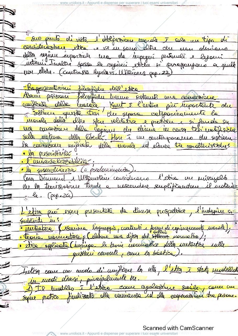 Anteprima pagina 3 — Riassunto libro "La filosofia e la vita etica"- Donatelli