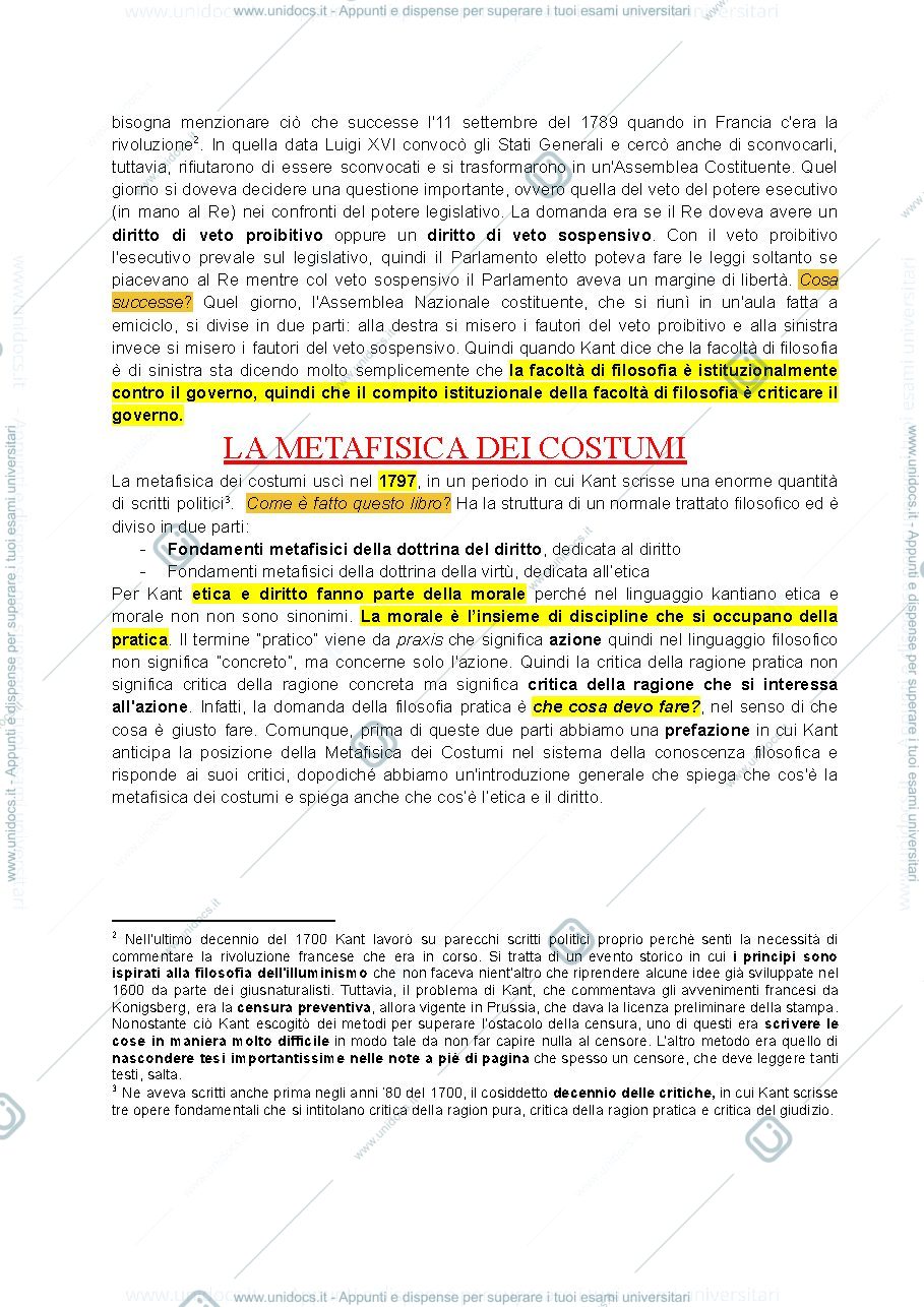 Anteprima pagina 2 — Appunti Filosofia Politica PT1