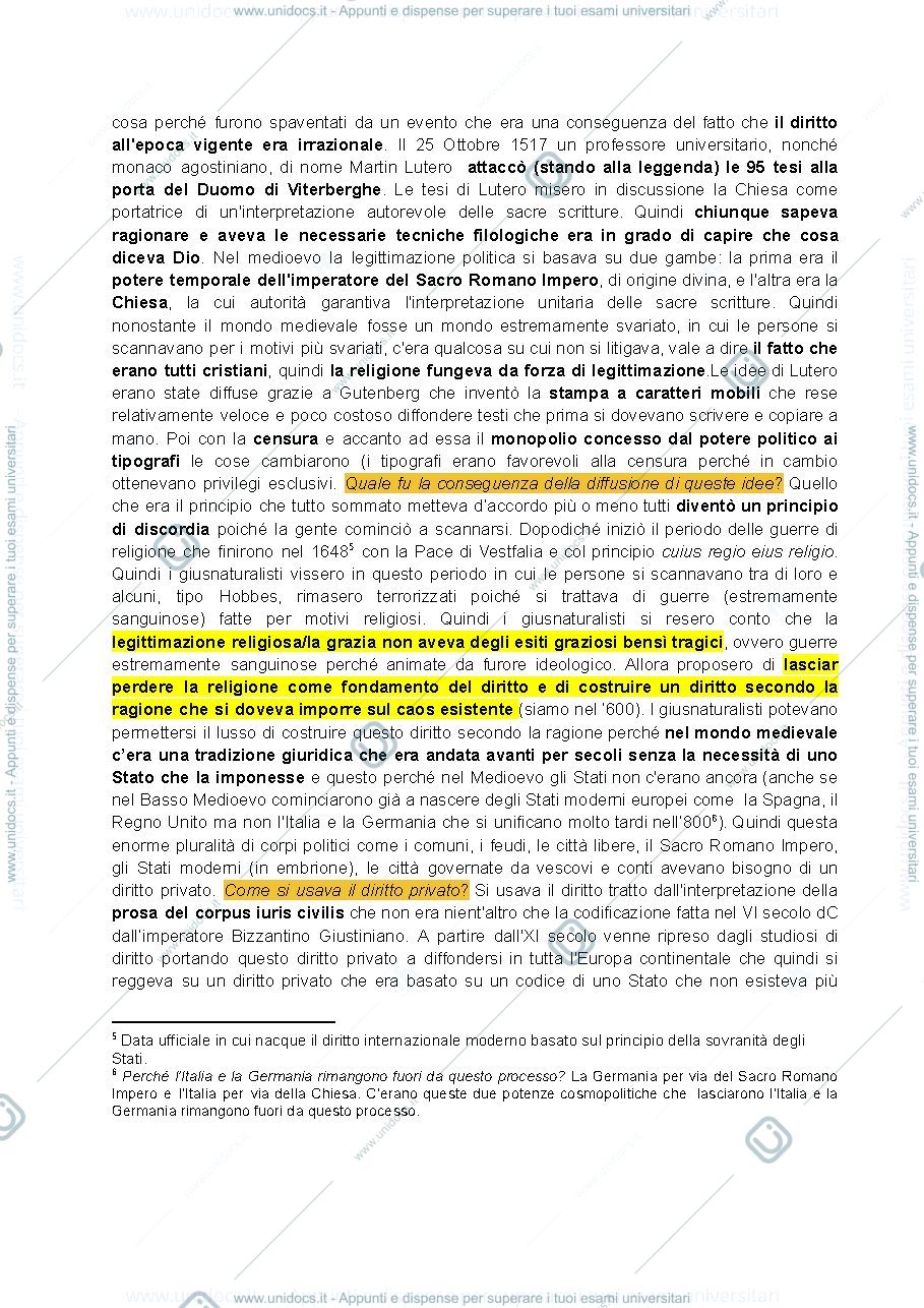 Anteprima pagina 4 — Appunti Filosofia Politica PT1