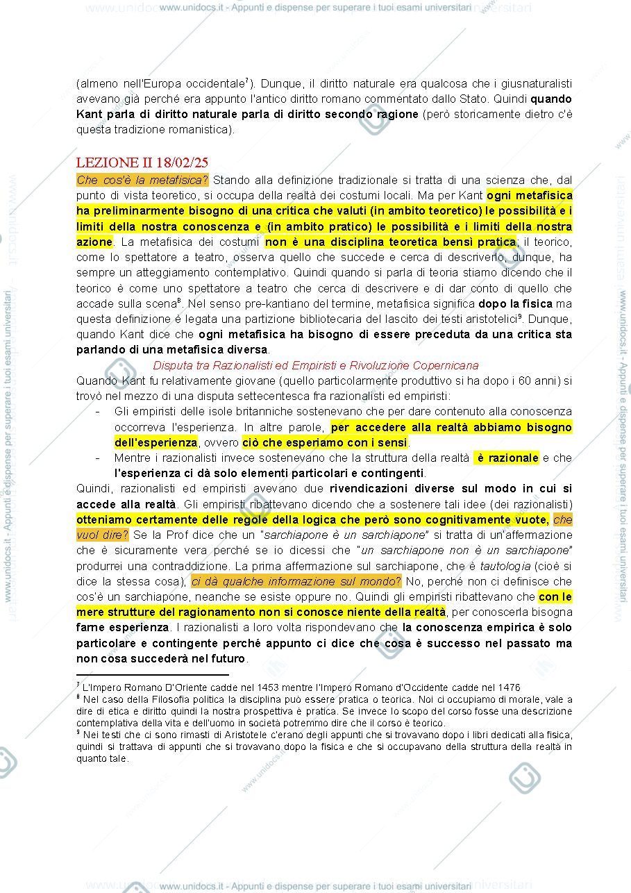 Anteprima pagina 5 — Appunti Filosofia Politica PT1